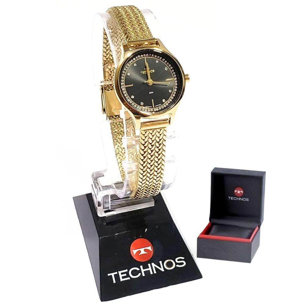 Relógio Technos Feminino Analógico Mini Dourado GL30FR/1P