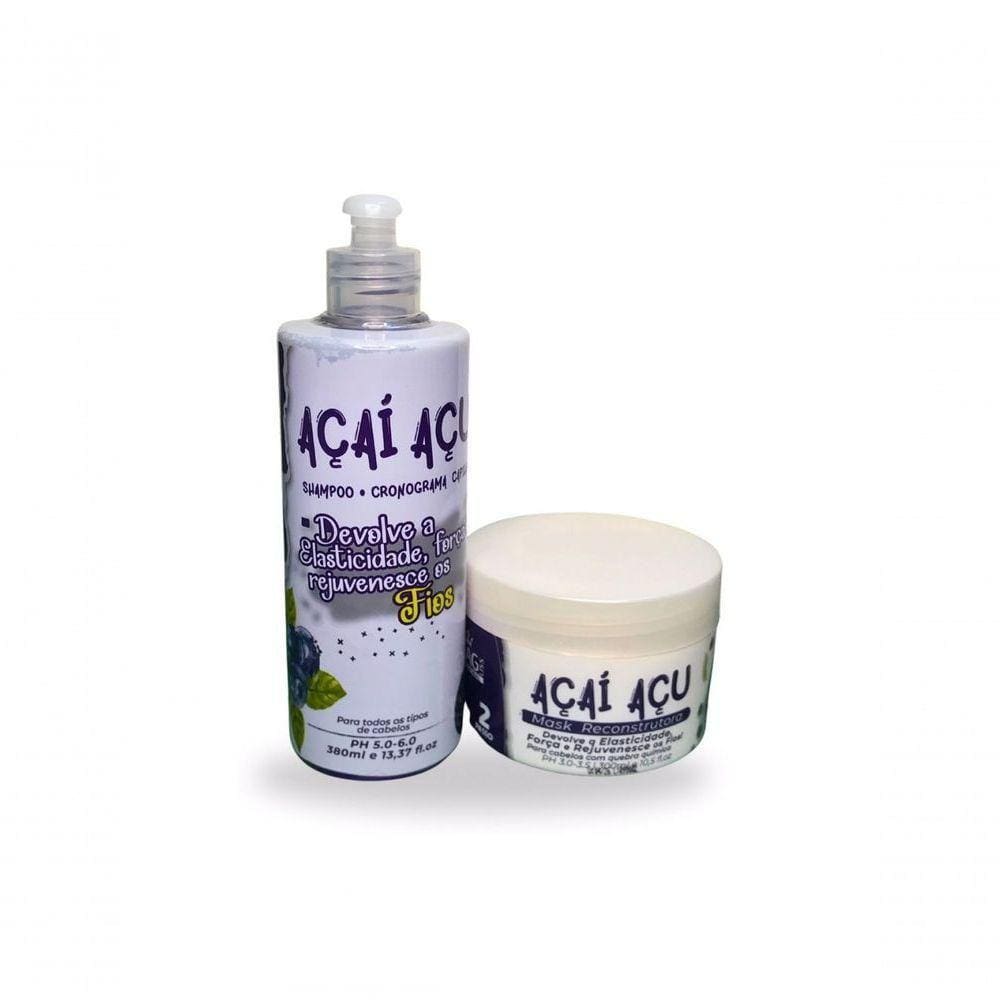 Kit Açaí Açu Home Reag Liss