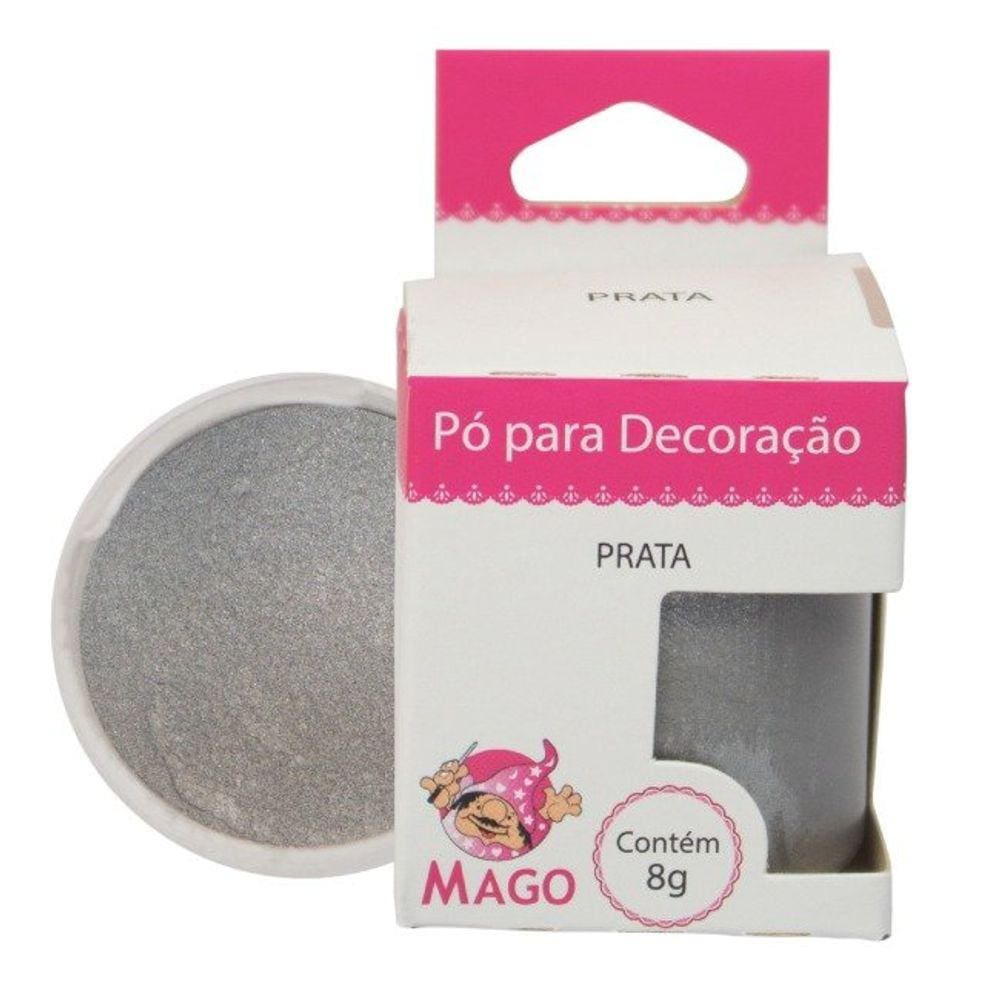 Pó Para Decoração Brilho 8g - Mago
