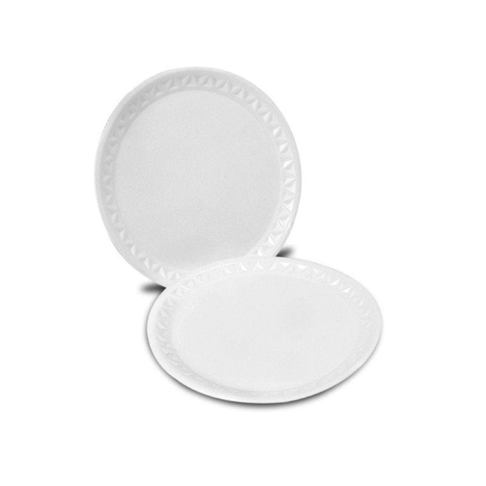 Prato Espuma 28cm Com 10 - Meiwa