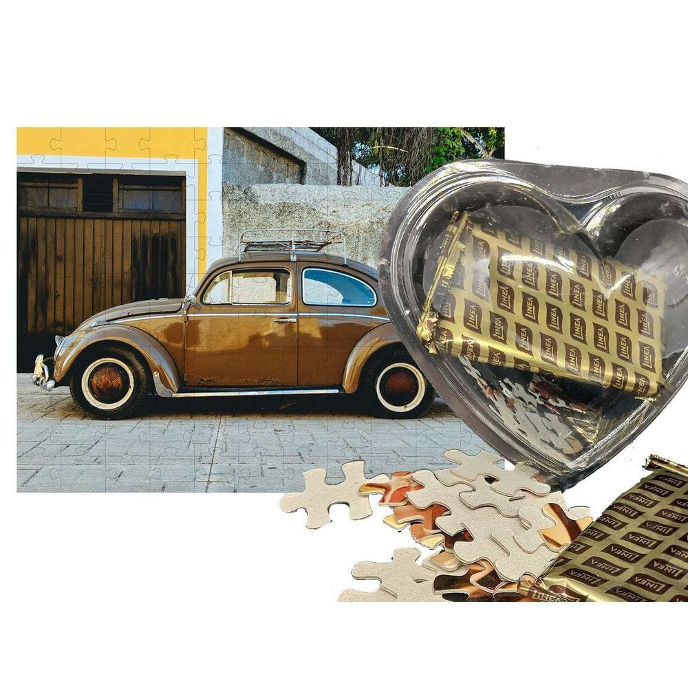 Presente Páscoa Idosos Chocolates Diet + 1 Quebra-Cabeça