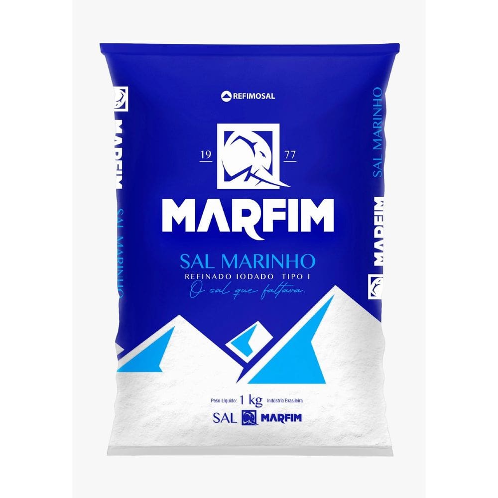Sal Refinado 30x1kg - Marfim