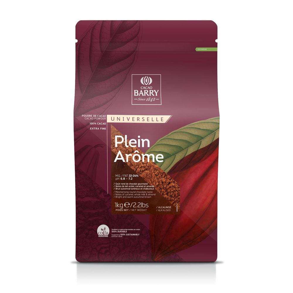 Cacau 100% Plein Arome Tipo 2 ( 22GT ) 1kg - Callebaut