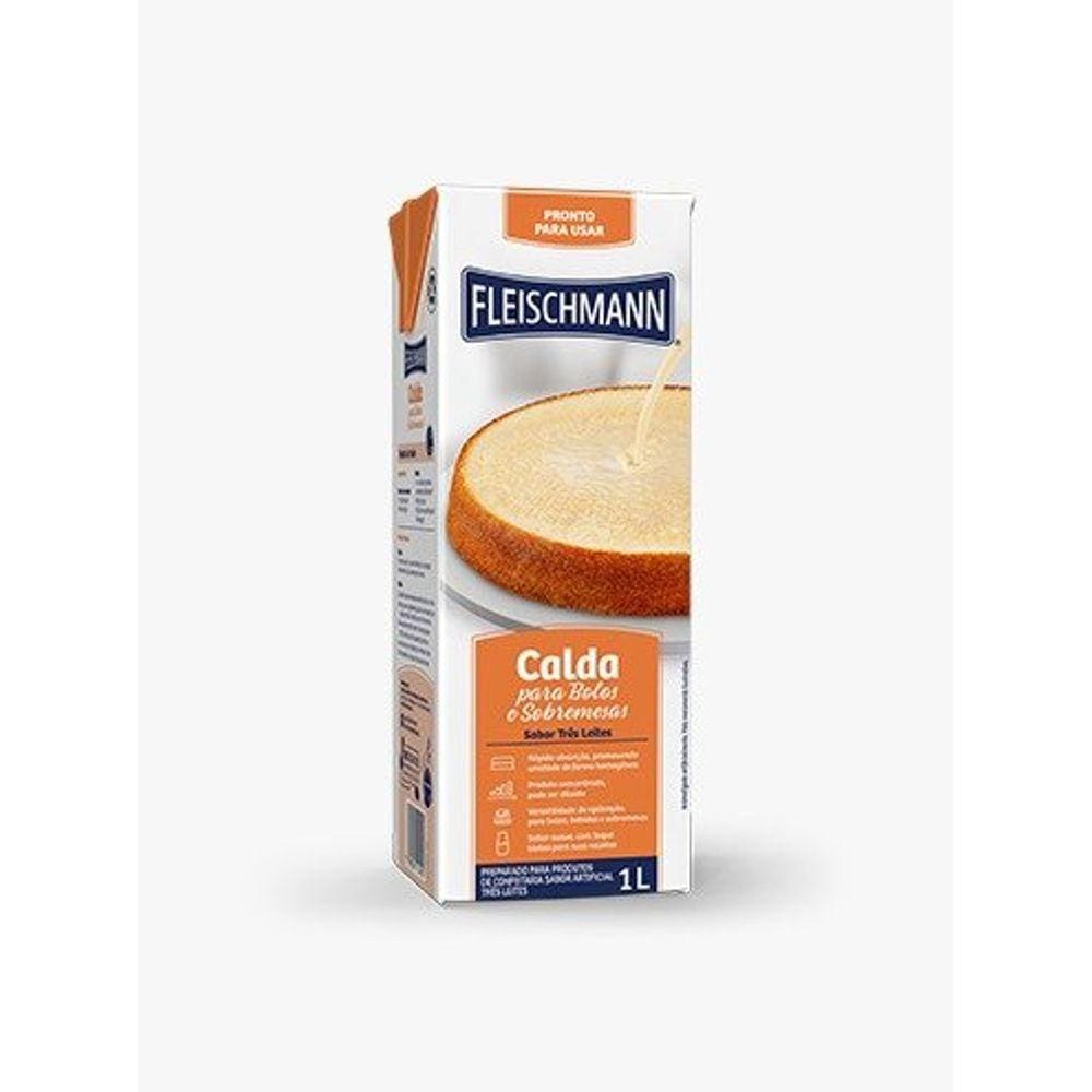 Calda Para Bolos e Sobremesas 1L - Fleischmann
