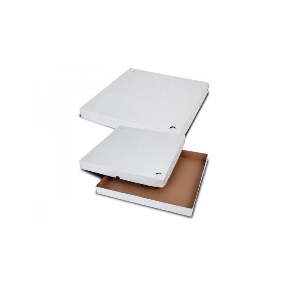 Caixa Salgadinho Branca 28x28 Com 25 Unidades
