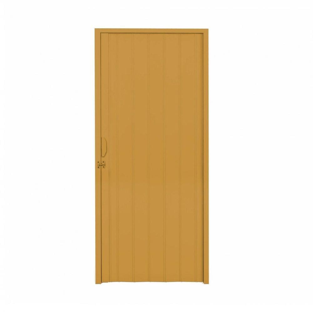 Porta Sanfonada PVC Polifort 210 x 100cm Cerejeira