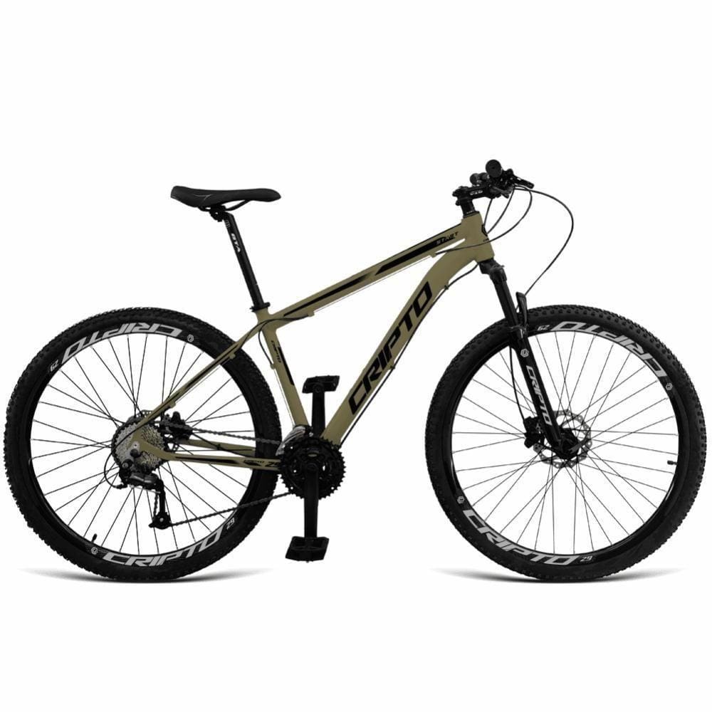 Bicicleta Aro 29 18v Absolute Hidráulica Trava E K7 - Verde Militar-preto - 15” Verde Militar-preto