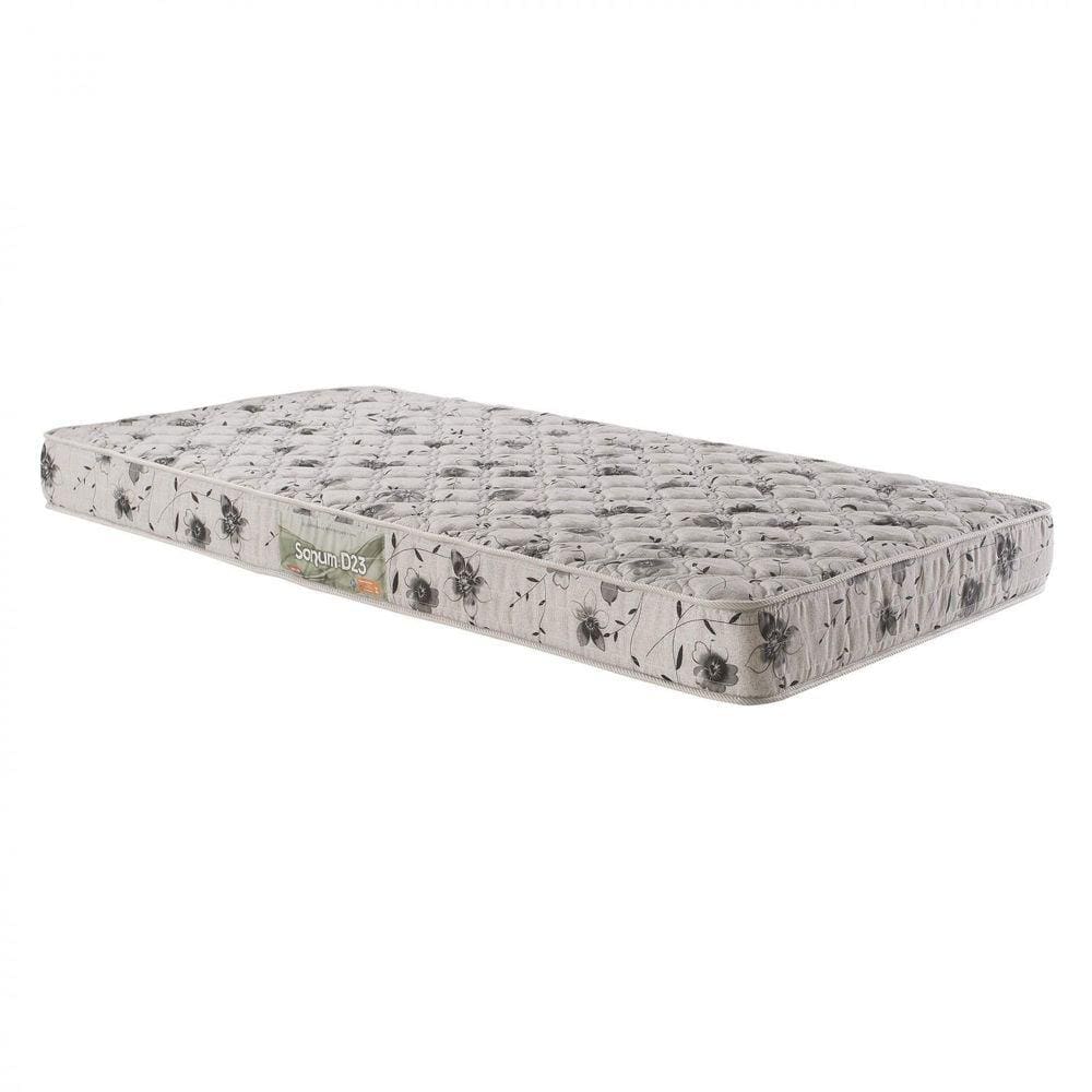 Colchão Solteiro Herval D 23 Sonum 14X 188X 78 cm Cinza