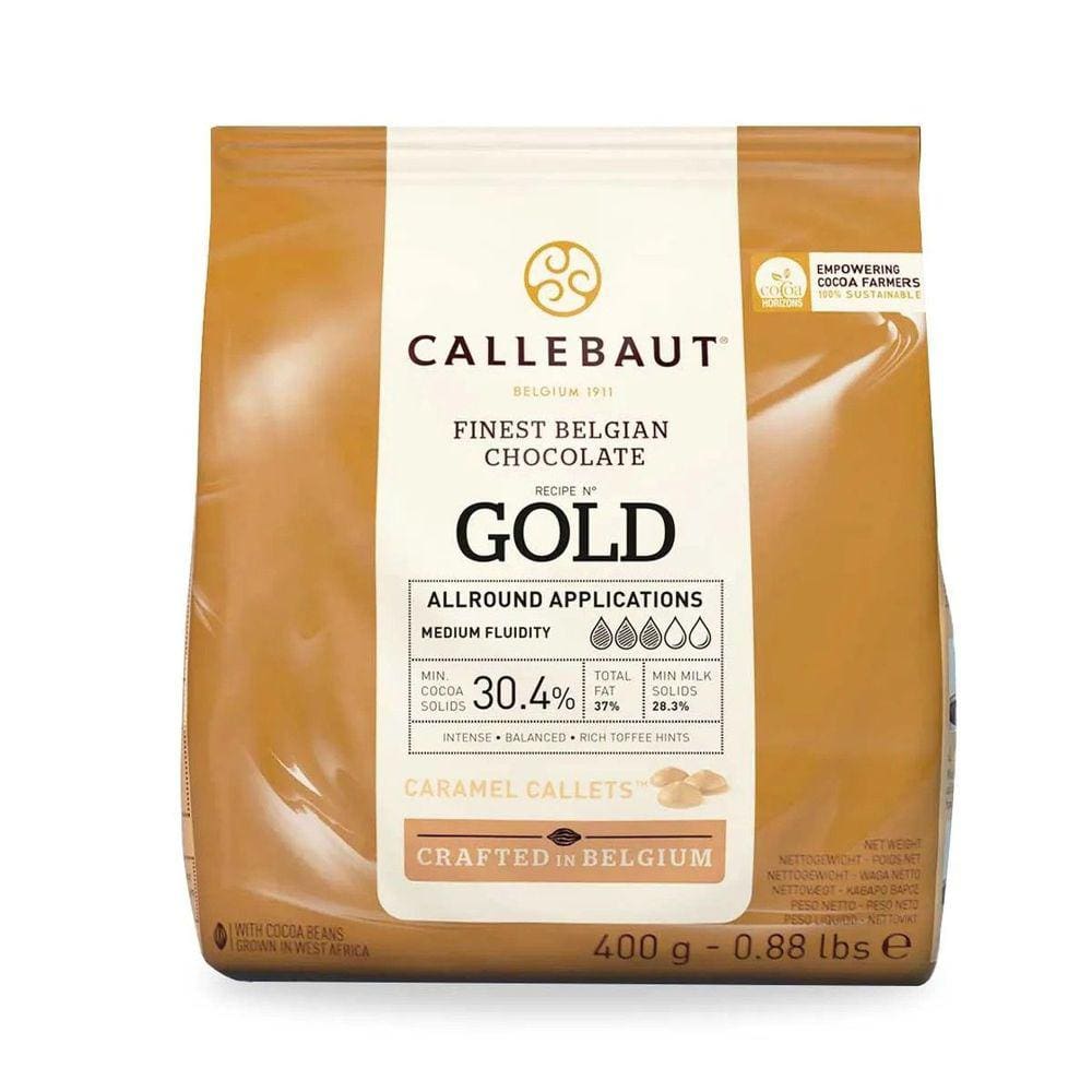 Chocolate Gotas Caramelo 30,4% Gold 400g - Callebaut