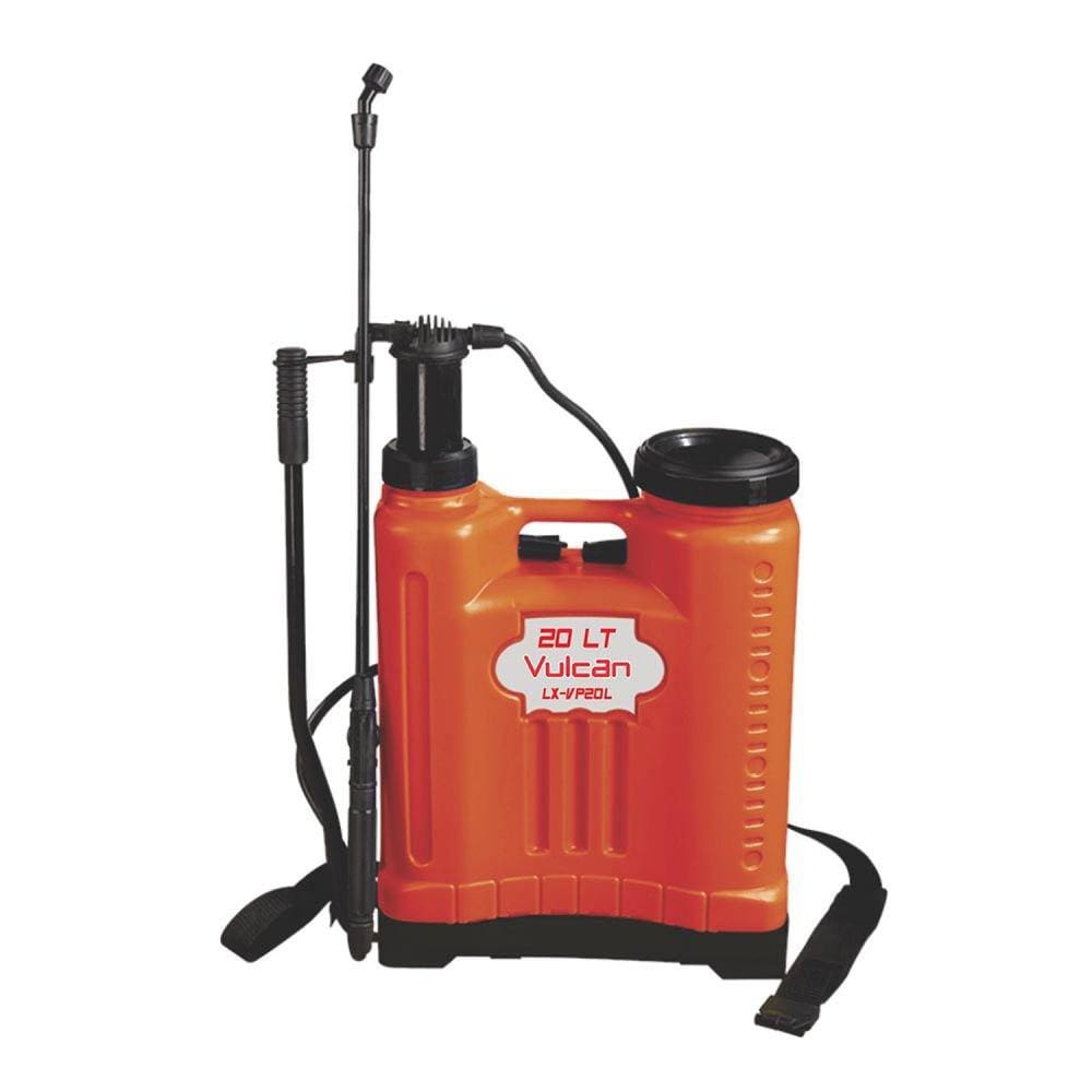 Pulverizador Costal Manual VP20L Com Bico Aspersor Vulcan Trent Laranja