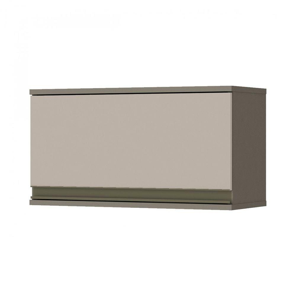 Armário Aéreo de Cozinha 1 Porta Basculante 60cm Connect Henn Duna/Cristal