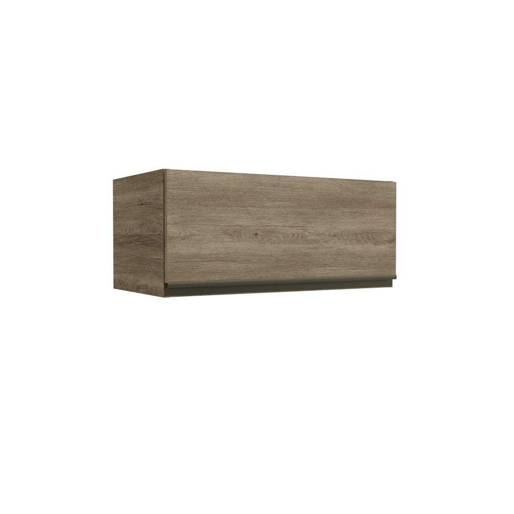 Armário de Cozinha Aéreo 1 Porta Basculante 70cm Maxxi Kappesberg Nogal