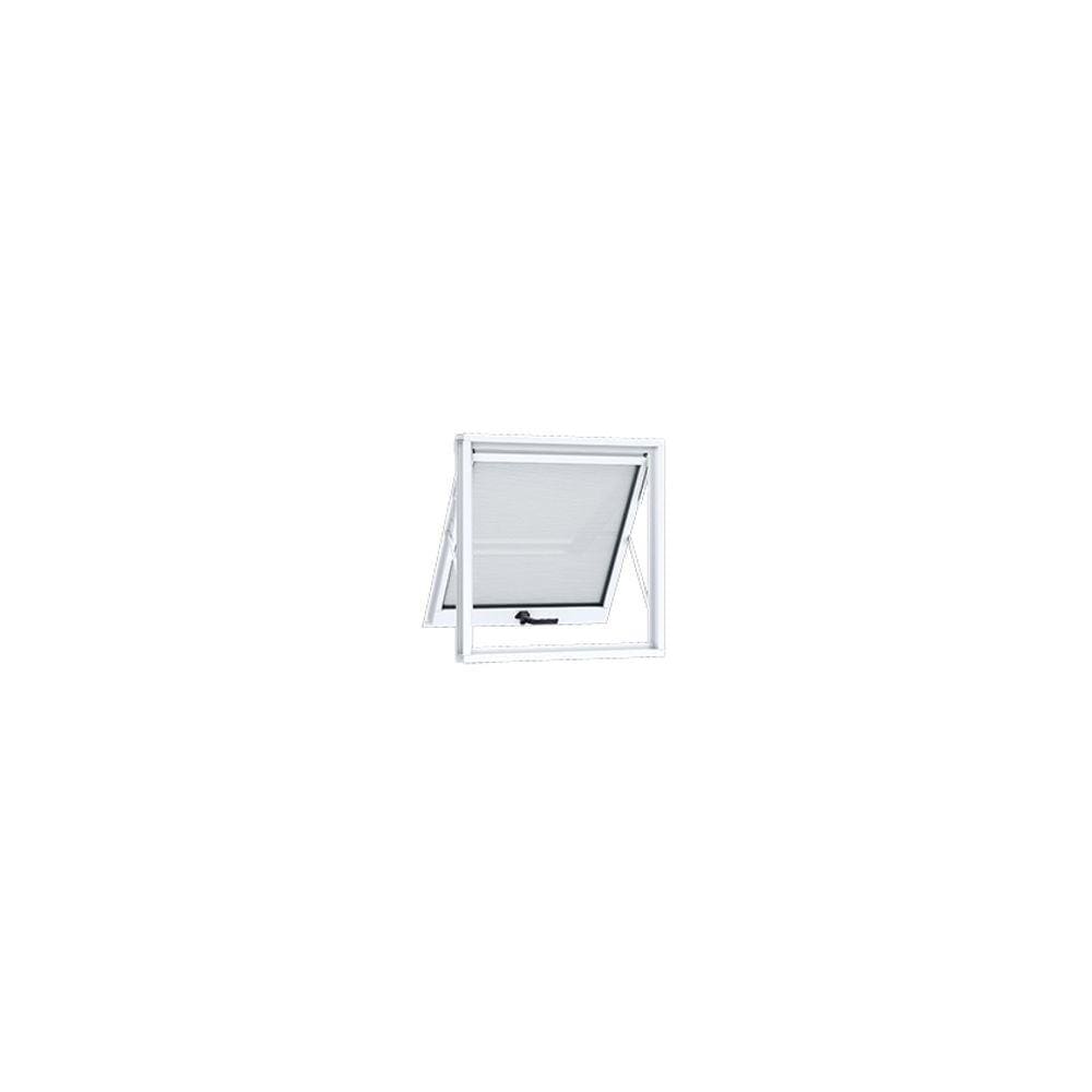 Janela Maxim-Ar sem Grade Alumínio 60cmx80cm Riobras Branco