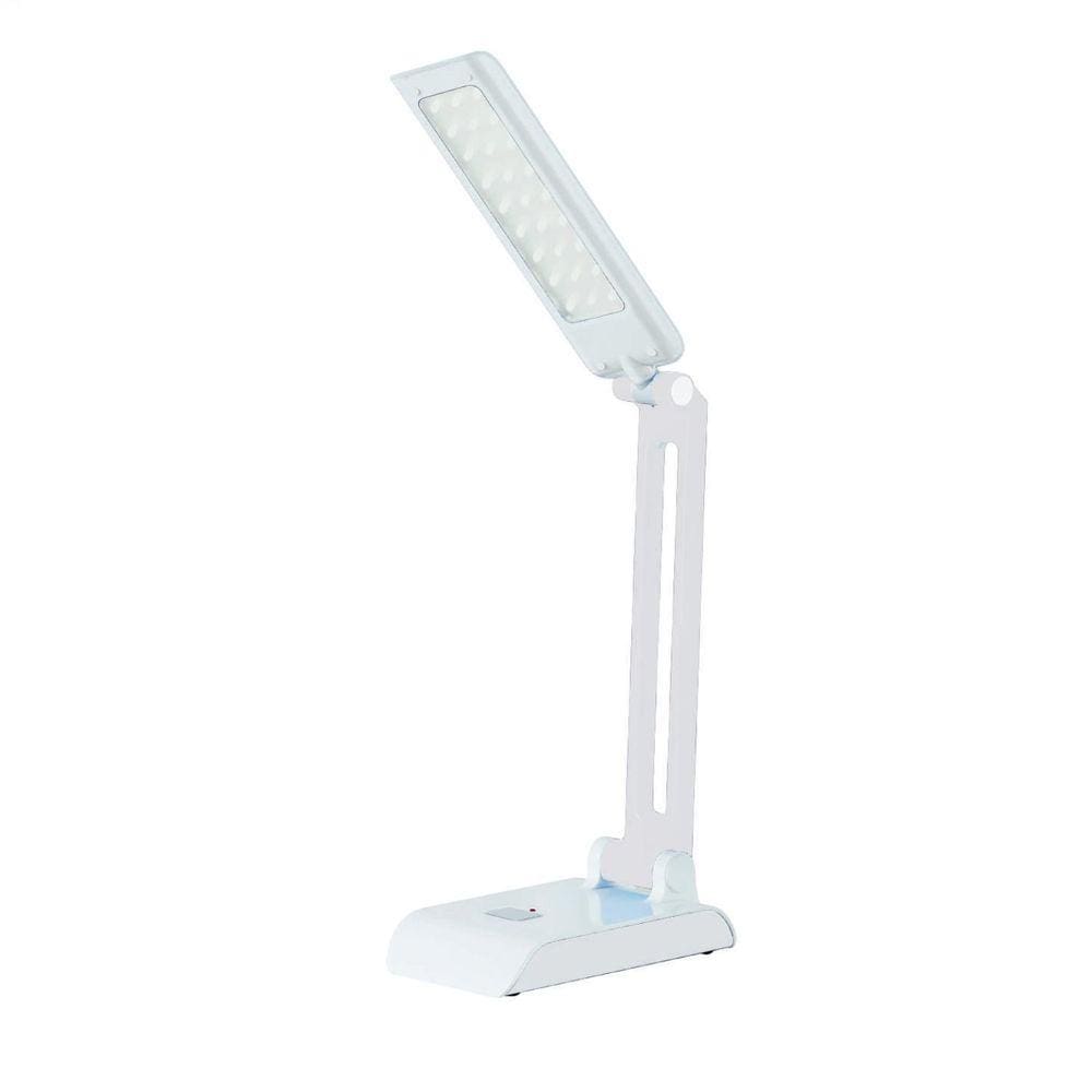Luminária Mesa LED 4W Pelicano Bivolt 6500K XHN107BC Bronzearte Branco