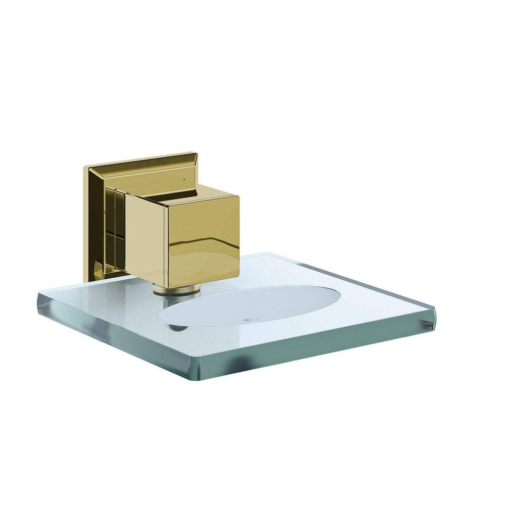 Saboneteira em Inox Gold GO5021 Ducon Metais Transparente