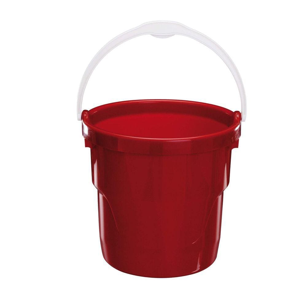 Balde Plástico 8L BP8 Astra Vermelho