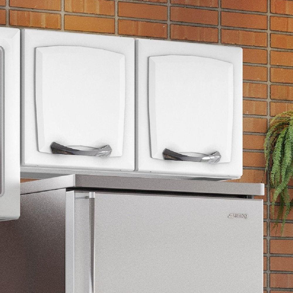 Armário em Aço 80cm 2 Portas New Premium Itatiaia Branco