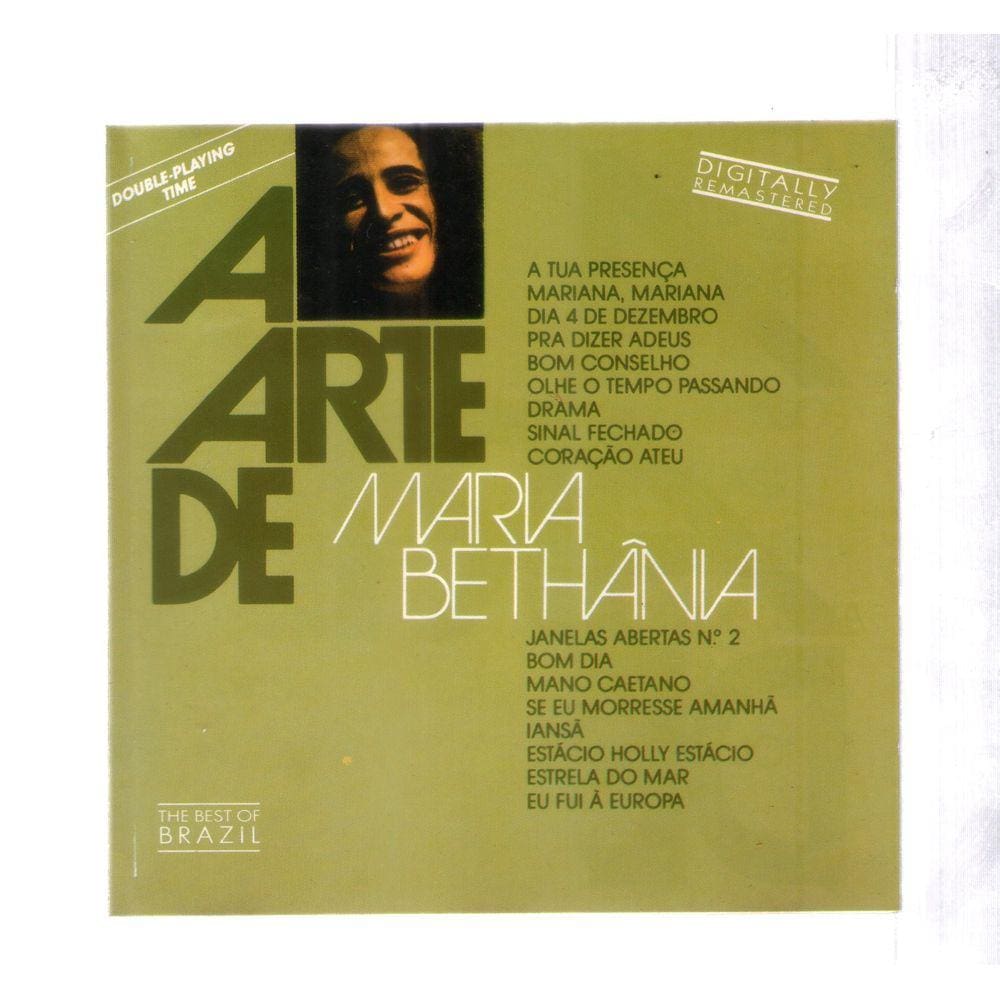 Cd Maria Bethania - A Arte De