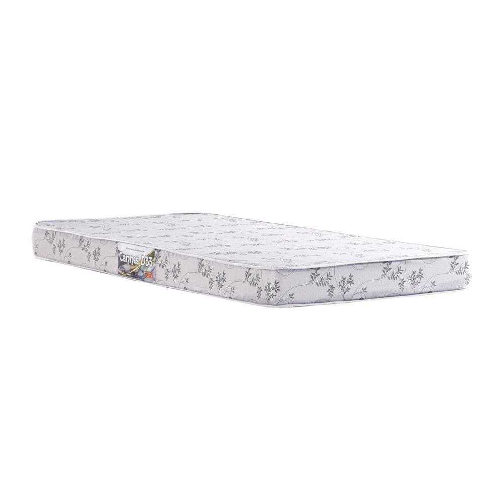 Colchão Solteiro Herval D 33 Cannes H160P 17X 188X 88 cm Bege