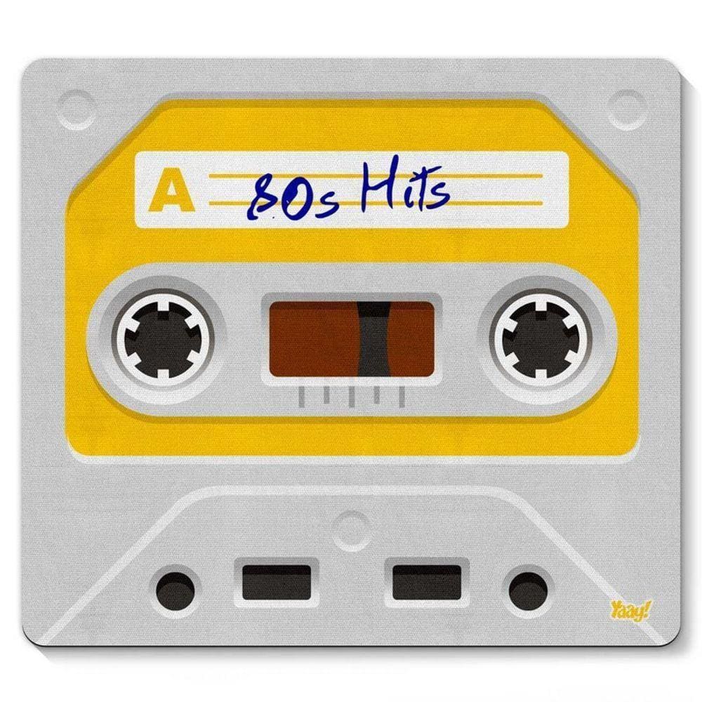 Mouse Pad Fita Cassete 80s Hits