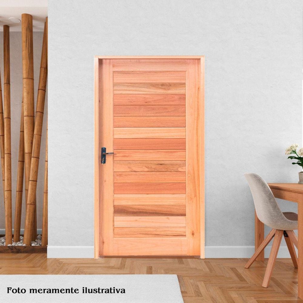 Folha de Porta de Madeira 210x80cm PE31 Esel