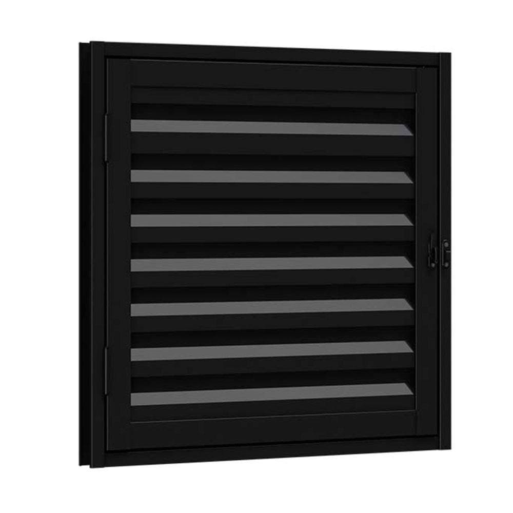 Porta de Alumíno para Alçapão 80x60cm Riobras Preto