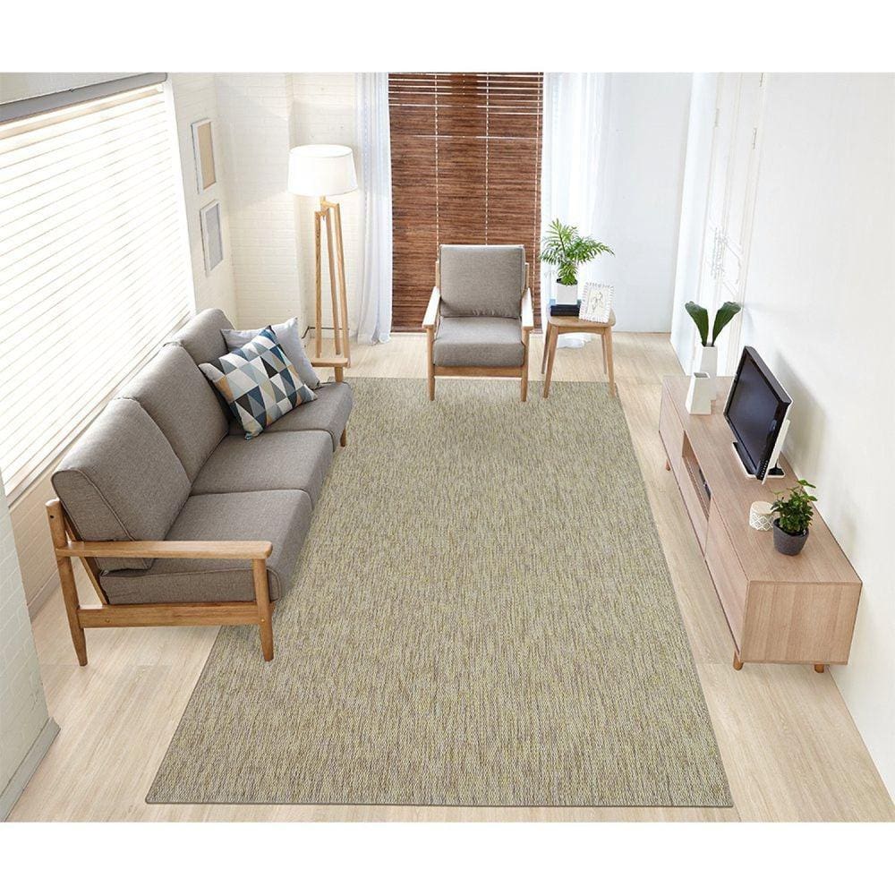 Tapete 150x250cm New Boucle Tapetes São Carlos Palha