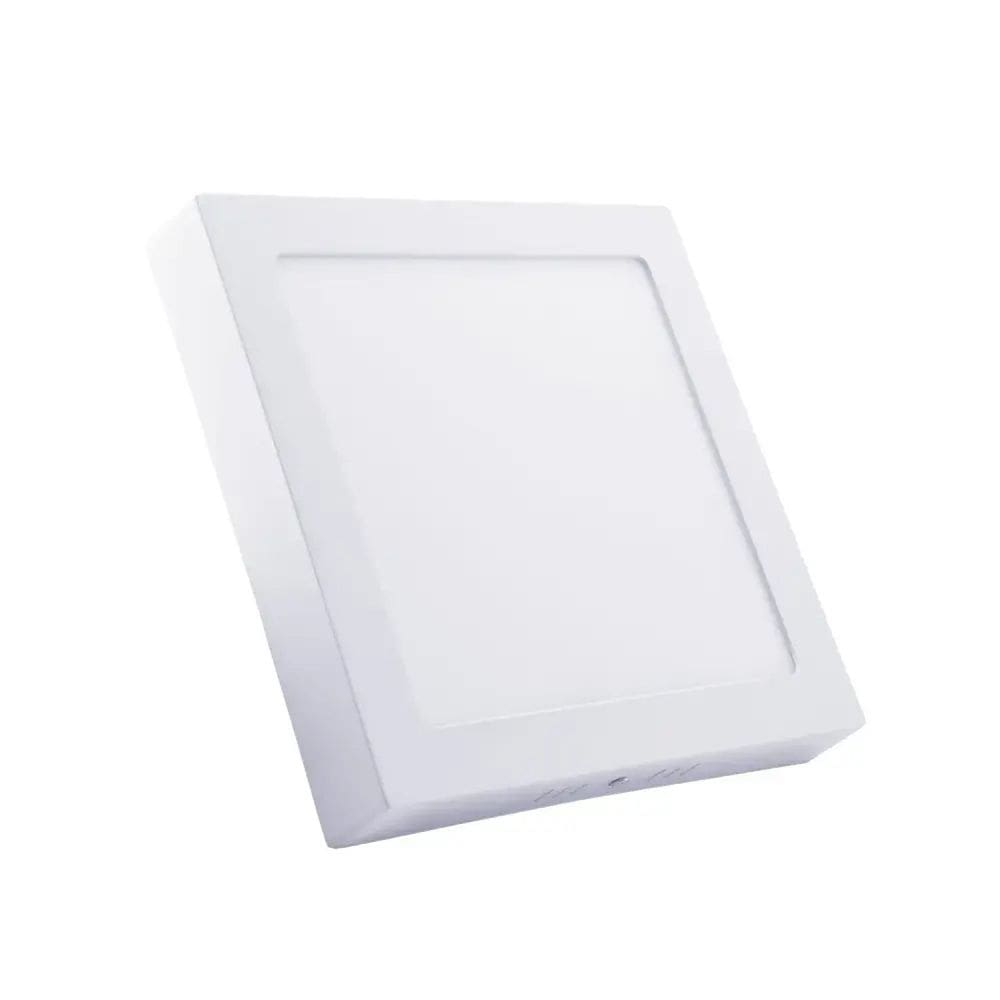 Painel Led Sobrepor Quadrado 18w 3,5 Cm Japi Branco