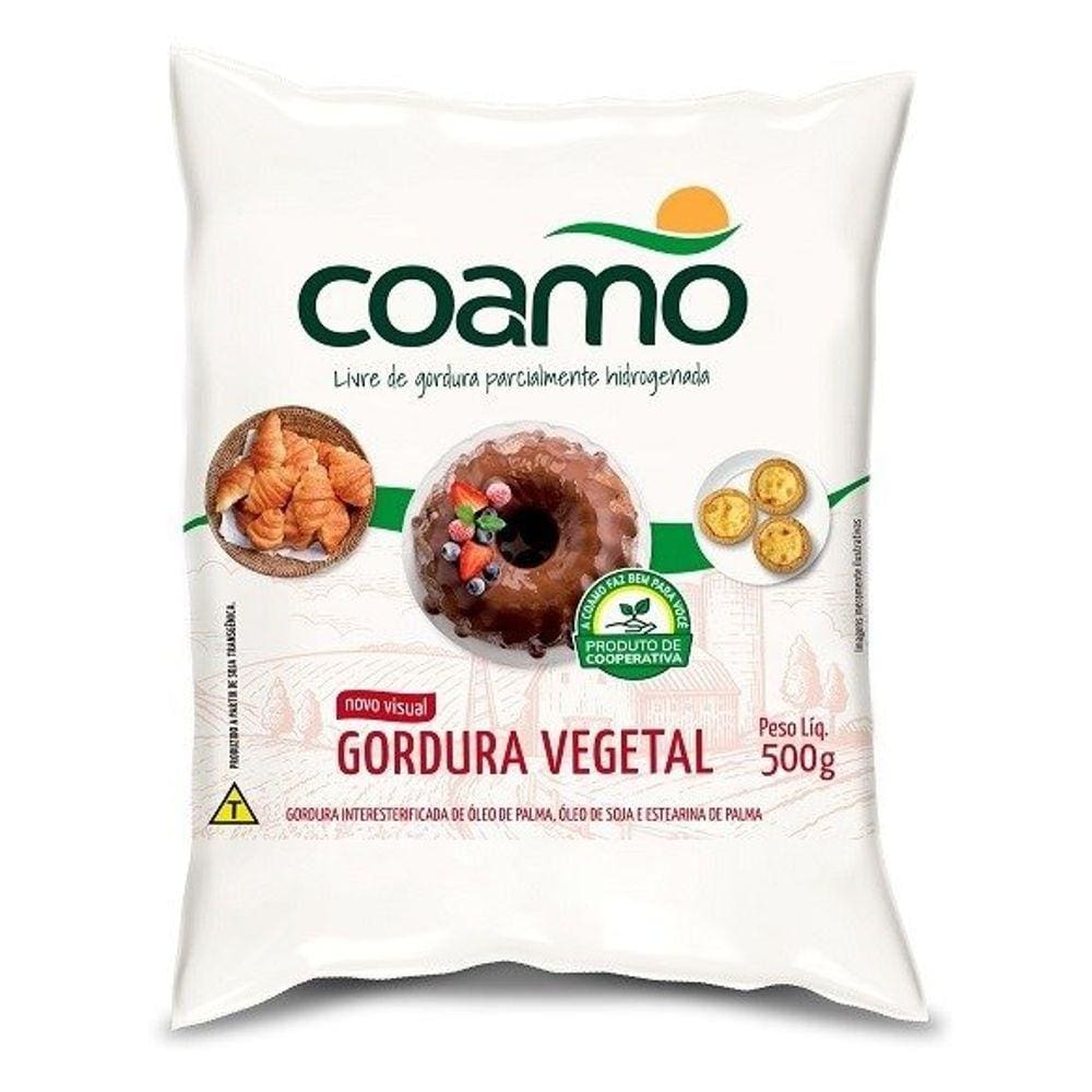 Gordura Vegetal 500g - Coamo