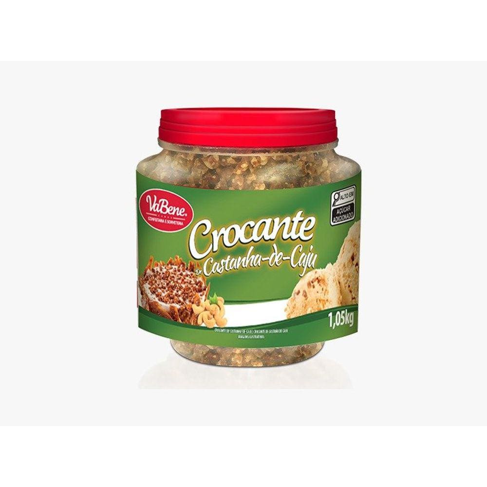Crocante Castanha Caju 1,05kg - Vabene