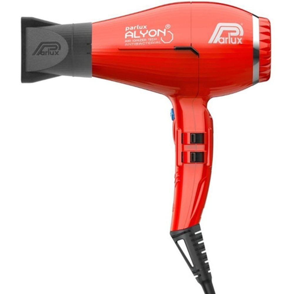 Secador De Cabelos Parlux Alyon Vermelho Antibacterial 2250w