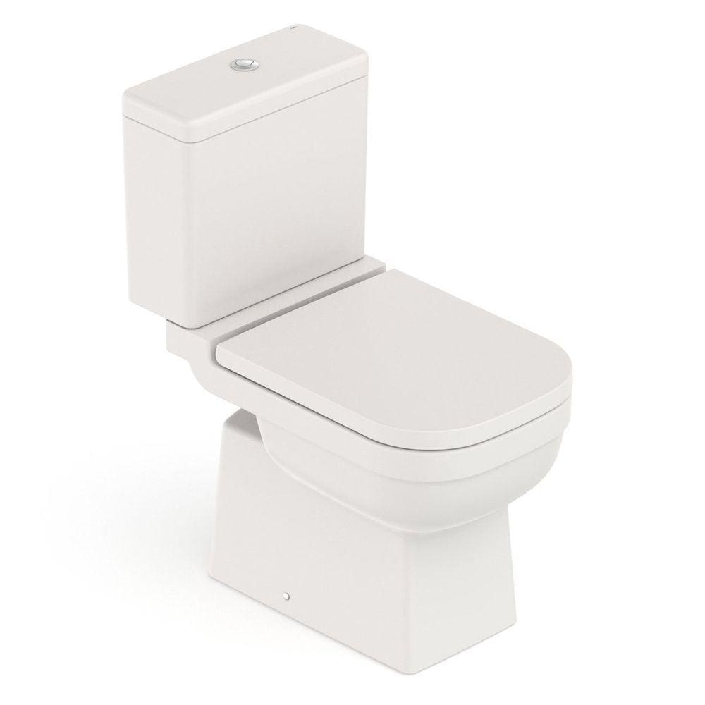 Kit Bacia com Caixa Acoplada Assento Termofixo Elite Celite Beige