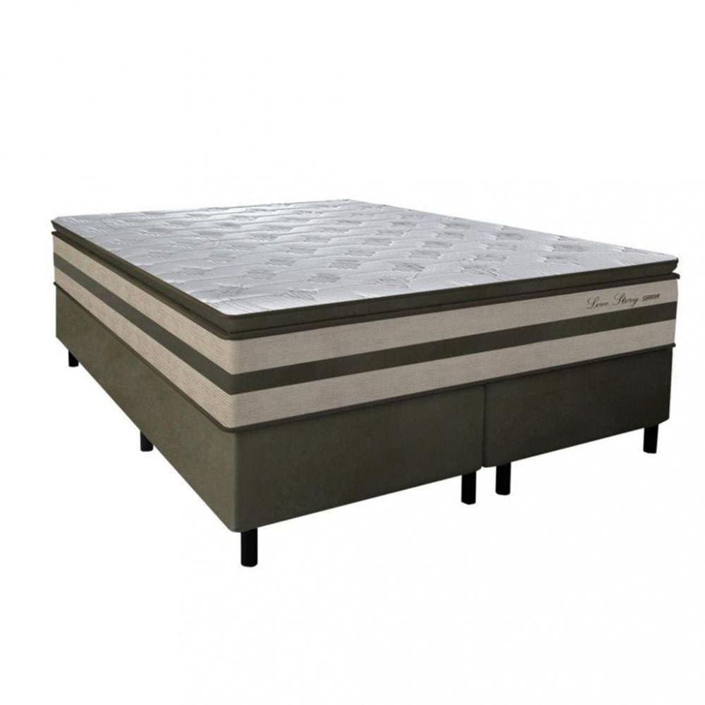 Cama Box King 193cm Molas Ensacadas | Extra