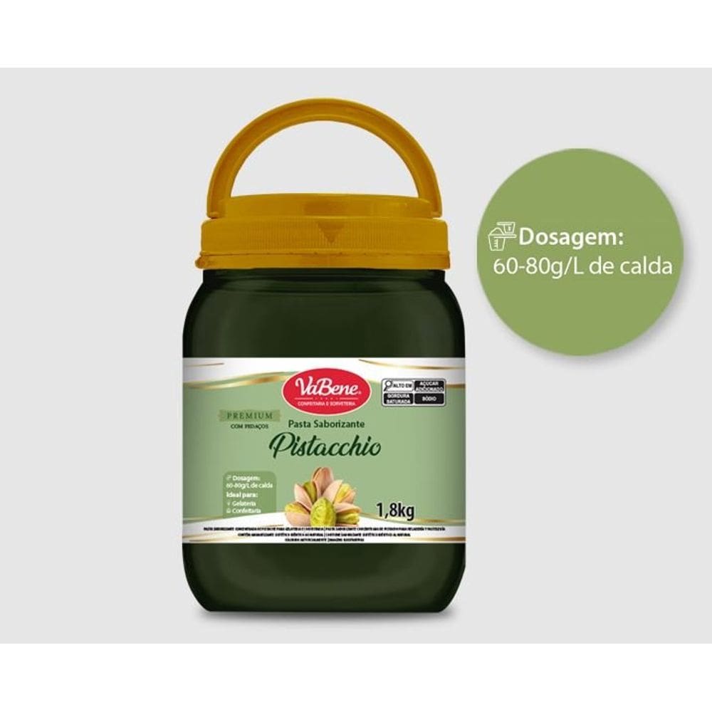 Pasta Pistacchio 1,8Kg - Vabene