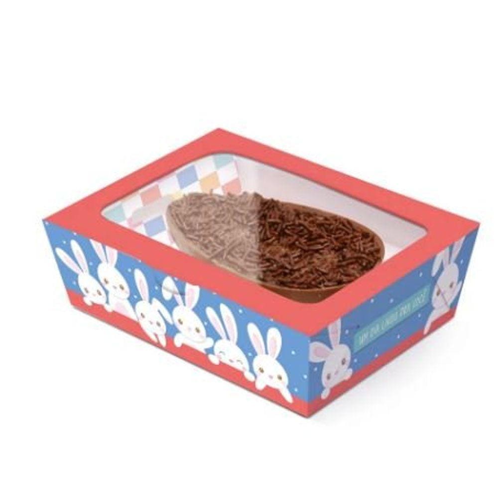Páscoa Caixa de Ovo de Colher 250g com Colher com 6 Unidades - Cromus