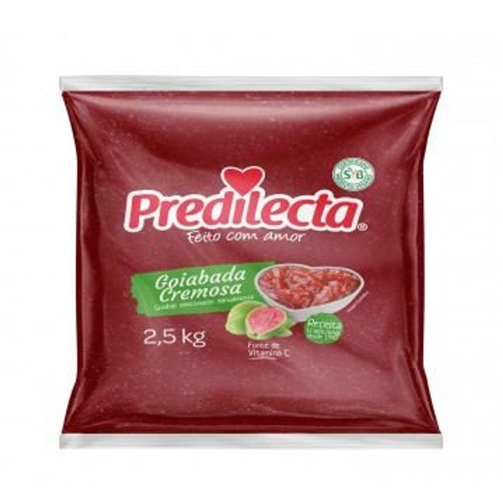 Goiabada Bisnaga 2,5kg - Predileta