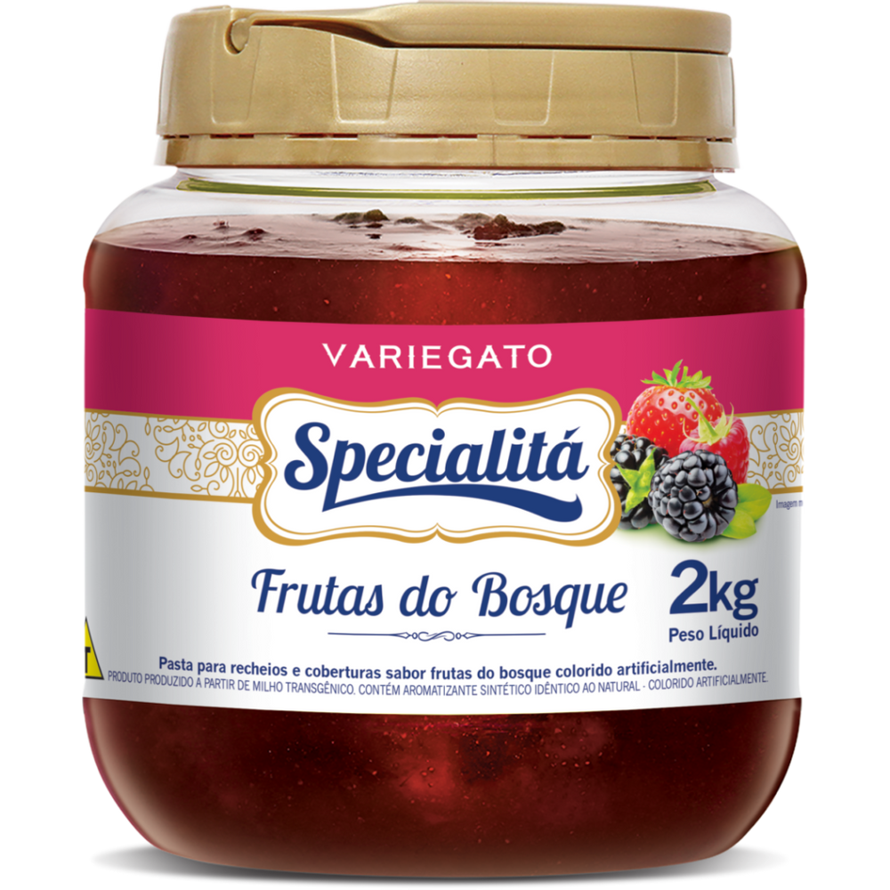 Variegatos Sabor Frutas do Bosque 2kg - Duas Rodas