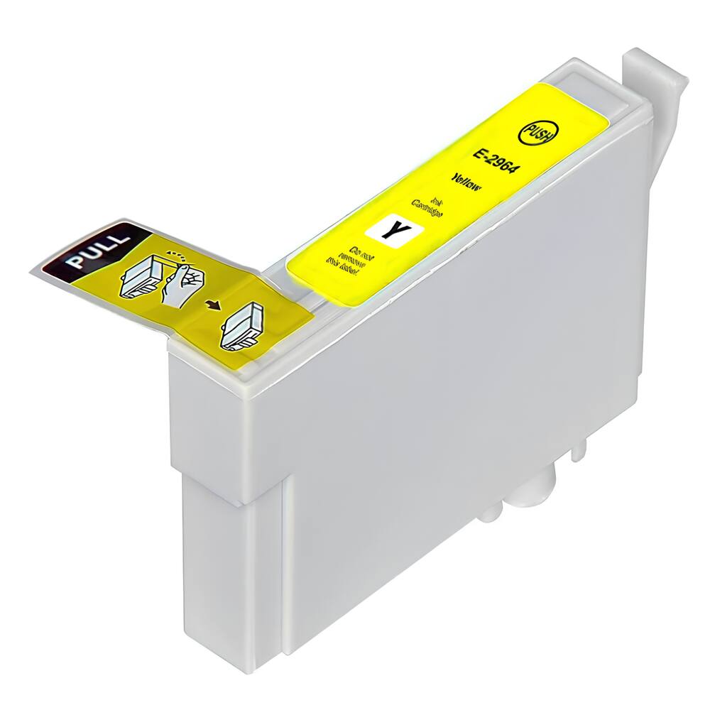 Cartucho Para Epson XP431 T296420 Yellow Compatível