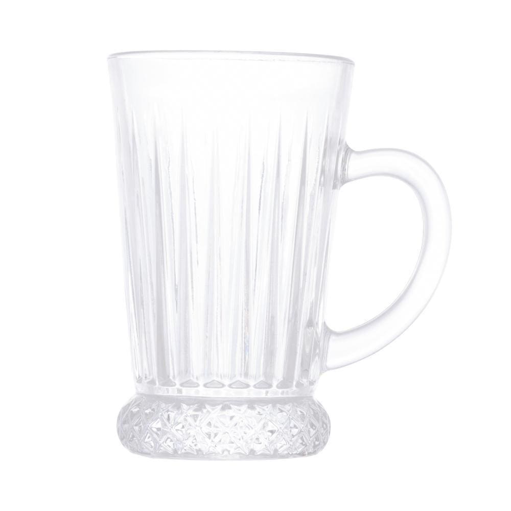 Taça Lyor Deli Diamante Para Cappuccino De Vidro 210Ml