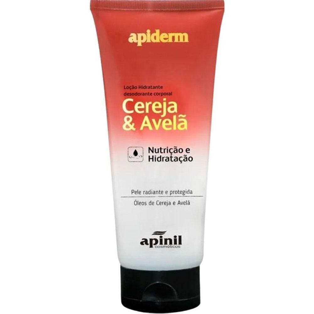 Loção Hidratante Corporal Cereja E Avelã Apinil 190G