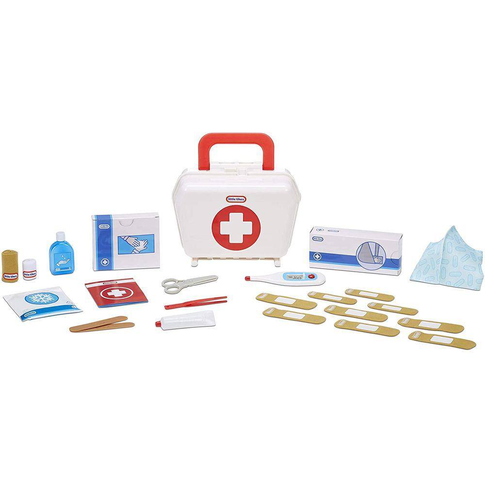 Kit Primeiros Socorros Little Tikes Realista - 25 Acessórios, 3+