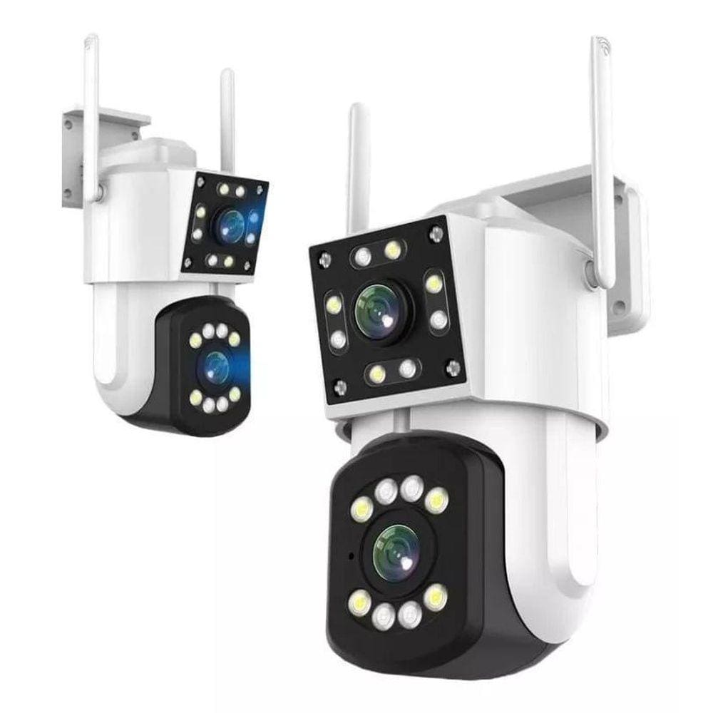 Inovação Dupla: Câmera Segurança Ip Wifi Duas Lentes