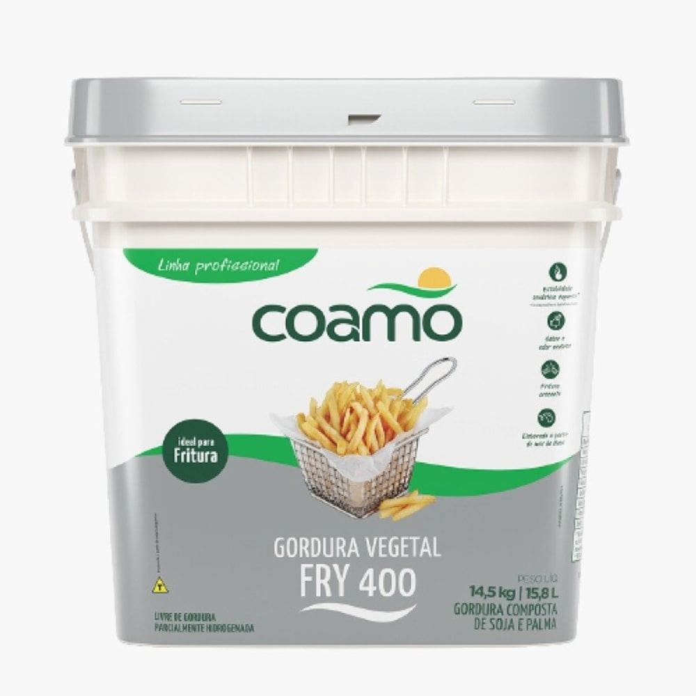 Gordura Fry 400 14,5kg - Coamo