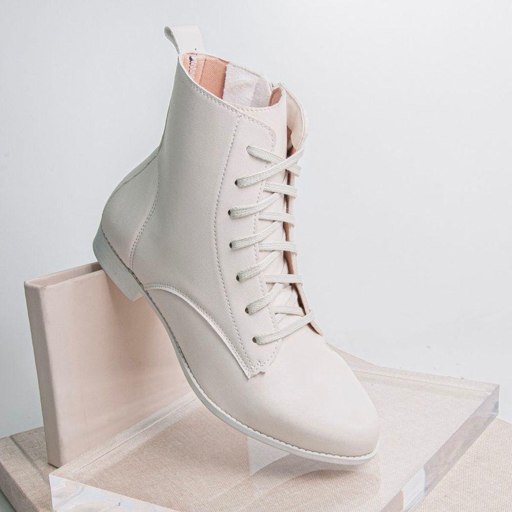 Bota Rasteira Veneza01 Conforto e Estilo em Cada Passo Off White 2643