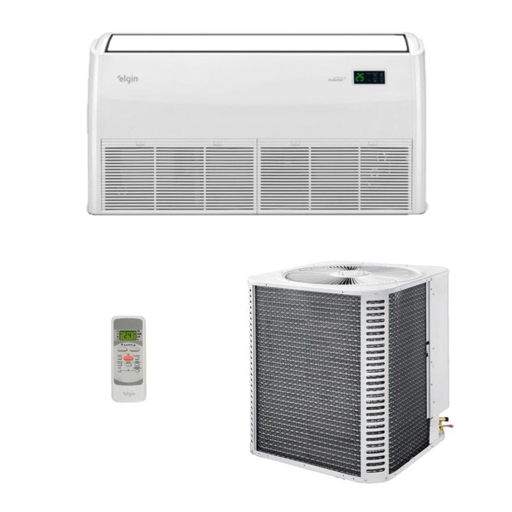 Ar-Condicionado Split Piso Teto Inverter Eco R-32 Elgin 48.000 BTUs Só Frio 220V Monofásico