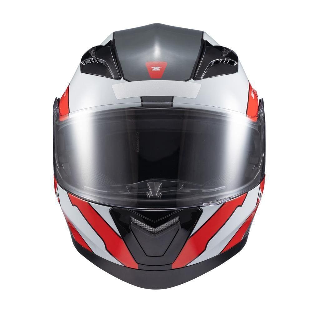 Capacete Texx Escamot Gladiator V3 Reisen Verm Branc 54 [f016]