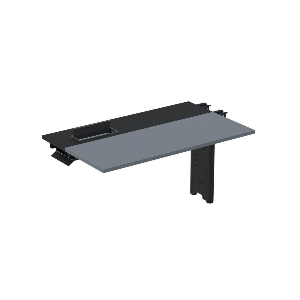 Complemento de Plataforma Corporativa 160x792 Cplpsc160 Grafito/Preto