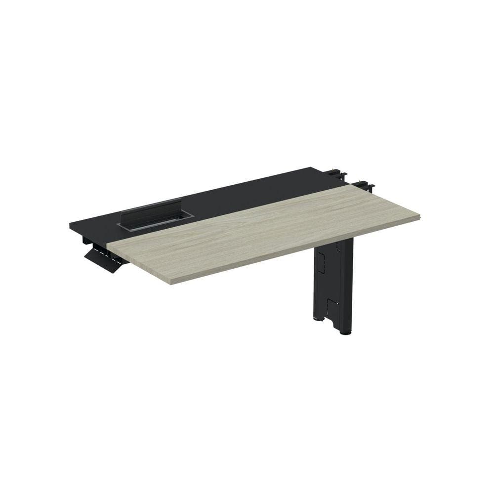 Complemento de Plataforma Corporativa 120x792 Cplpsc120 Nogueira Casablanca /Preto