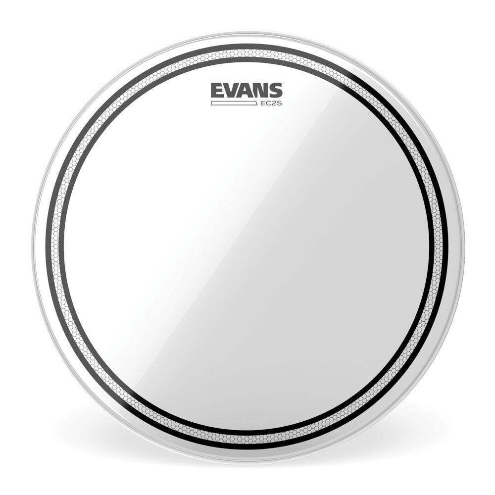 Pele Batedeira Caixa-tom 10 Evans Ec2s Transparente Tt10ec2s [f035]