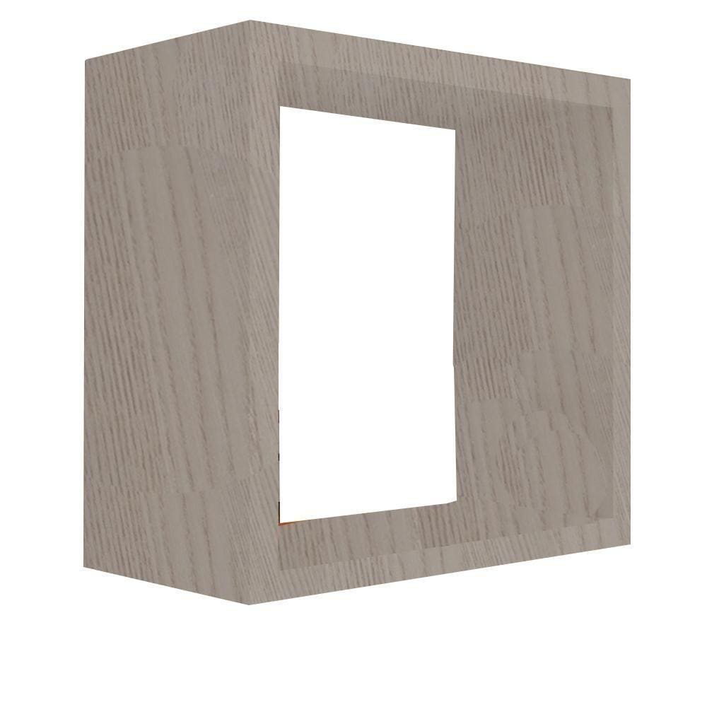 Nicho Decorativo 15x15x15 Cm Mdf Madeirado [f031]